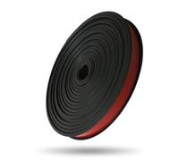 U-Shaped Edge Band，16 Ft Wood Trim，Desk Edge Protector，Self Adhesive Decoration For Veneers, Furniture, Countertops, Tables, And Metal Sheets.(Black,Width 3.2cm/1.25in)