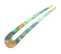u shaped French Hair Pins, FHairs Pins For Women, Rench Twist Hair Pin, Count Buns Waved u shaped Hairs Sticks, Large Acrylic Girls Hairstyle Styling Accessories For Party