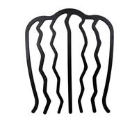 U-Shaped French Twist Hair Comb - Metal Side Hair Clip, Vintage Hair Fastener | Secure Grip Styling Tool Women, Decorative Hair Accessory For Thick, Fine And Curly Hair, Durablei Hair Fixing Comb
