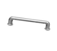 U-shaped Guardrail Anti-collision Bar,Steel Pipe Parking Lot Parking Block,with Integrated Stable Base Parking Space Isolation Fence,Suitable for Parking Lots(1500x300x51mm)