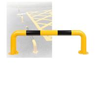 U Shaped Guardrail Anti Collision Bar,Steel Pipe Round Parking Bollard,Parking Space Protection Bumper,for Traffic Control Community Roads(1200mm)