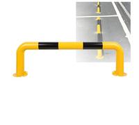 U Shaped Guardrail Anti Collision Bar,Steel Pipe Round Parking Bollard,Protection Bumper Blocker,for Community Road Parking Lot(1500mm)