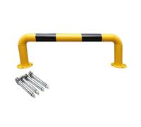U Shaped Guardrail Anti Collision Bar,Steel Pipe Round Parking Bollard,Protection Bumper Car Blocker,for Traffic Control Community Roads