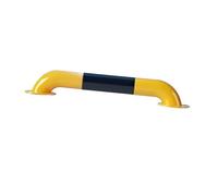 U-shaped Guardrail, Parking Space Isolation Post, High Visibility, Yellow and Black Stripes, Suitable for Garages and Parking Lots(100x10cm-2mm)