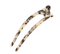 U-shaped Hair Pin with Bow - Large Hair Pin 13 x 3.5 cm U Shaped Hair Pin | U Shape Ball Head with Fixed Comb at Back of Head, U Shaped Hairpin Suitable for Women Hairstyles