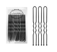 U Shaped Hair Pins for Buns, 100 PCS 2.8" Hair Pins for Women Hair Styling with Thick Hair