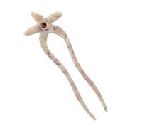 U Shaped Hair Pins - Girls Starfish U Shape Pin | Hair Pin Accessories, Traditional Hair Fork, Elegant Headwear For Long Thick Hair Versatile Hair Accessories For Birthday, Mother's Day