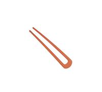 U-shaped Hair Sticks Korean Simplicity Women Hairpin Fashion Headwear Accessories Teens Girls Students Use Dark Orange