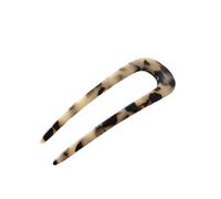 U-shaped Hair Sticks Korean Trendy Simplicity Prop Women Hairpin Light-weight Headwear Accessories for Use Light Leopard