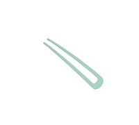U-shaped Hair Sticks Simplicity Styling Handmade Women Hairpin Light-weight Headwear Accessories Students Light Green