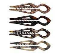 U Shaped Hairpins - Elegant Hair Clips Professional Knot Stylist, Tool | Thick Texture Accessory for Hairstyles, Salon Use, Daily Use, Wedding, Dance, Ball