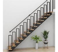 U-Shaped Handrails for Stairs, Floor Mounted Staircase Railing, Safety Hand Rail for Elderly and Children,