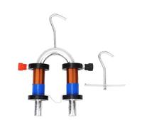 U-Shaped Horseshoe Electromagnet Experiment Kit, Durable Solenoid Teaching Apparatus, Electromagnetism Principle Demonstration Tool, Lightweight Middle School Physics Lab Equipment
