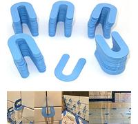 U-Shaped Horseshoe Tile Spacers for Ceramic, Porcelain & Large-Format Wall and Floor Tiling - 100 pcs PP Level Wedges, 1.7 mm Grout Joint