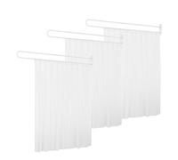 U-Shaped Hospital Curtain Room Divider -Separator for Beauty Spas Wall-Mounted Drapes 2M Tall White Partition Panels for Enhanced Privacy and Protection