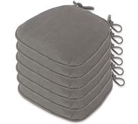 U-Shaped Kitchen Chair Pads - Non-Slip Dining Chair Cushions, 1/2/4/6/8 Packs, Machine Washable Covers for Dining Room & Kitchen Seat Comfort