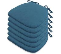 U-Shaped Kitchen Chair Pads - Non-Slip Dining Chair Cushions, Machine Washable, Available in 1/2/4/6/8 Packs for Comfortable Seating in Dining Room & Kitchen