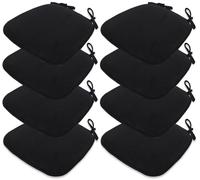 U-Shaped Kitchen Chair Pads - Non-Slip Dining Seat Cushions, 1/2/4/6/8 Pack, Machine Washable Covers for Dining Room & Kitchen Comfort