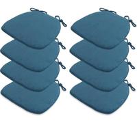 U-Shaped Kitchen Chair Pads - Non-Slip Dining Seat Cushions, 1/2/4/6/8 Packs, Machine Washable Covers for Home & Kitchen Dining Room Comfort