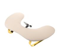U Shaped Nail Arm Rest with Phone Holder for Salon Use White | Pu Matte Finish, Foldable Adjustable Structure, Quick to Clean, Professional Nail Table Accessory