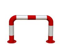 U-shaped Parking Guardrails For Garage Driveways, Protecting Vehicles And Walls; Easy To Install(100x60cm-2.0mm)