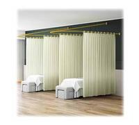 U-shaped Partition Curtain - Extra Wide Room Divider for Privacy in Clinics and Shared Spaces
