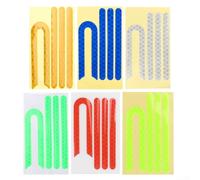 U-Shaped Reflective Stickers for Electric Scooter for edges U-Shaped(Dark Green 10PC)