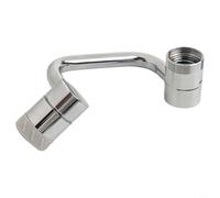 U-Shaped Rotating Faucet Extender for Kitchen & Bathroom Sinks - 1080° Swivel Spout, Dual Water Mode (Spray/Stream), Adjustable Height, Splash-Resis(1)