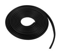U Shape Rubber Seal Protector Guard Strip, Keenso Car Door Rubber Seals Trim Seal Door Edge Guards Anti Scratch Edge Guard Strips for Car Door Outdoor, 3M Length