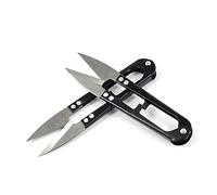 U-Shaped Sewing Scissors, 3Pcs Sewing Nippers Snips Beading Thread Snippers Trimming Scissors Tools