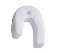 U-Shaped Side Sleeper Pillow with Ear Hole,J Pillows for Side Sleeping,Orthopedic Ear Hole Pillow Neck & Back Pillow Hold Neck Spine Protection Cotton Pillow Cushion Orthopaedic Deep Sleep Pillow