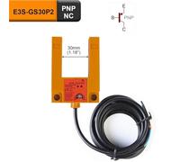 U-Shaped Slot Switch E3S-GS30E4 Elevator Lift Level Sensor NPN NO 3 Wires 12V-24V 30mm Infrared Proximity ON OFF(PNP Normally Closed)