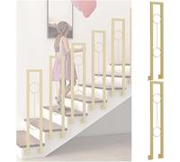 U Shaped Stair Handrail Non Slip Support Post for Elderly & Kids Safety Wall Mounted Railing for Secure Climbing & Descending Durable & Easy to Install