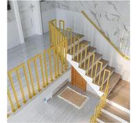 U-Shaped Stair il - Durable Black Metal Safety Railing for Child Protection, Loft & Garden Support, Square Transition Design for Stairs and Balconies