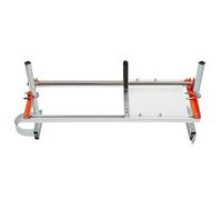 U-Shaped Steel Chainsaw Guide Bar Frame for Planking Lumber Cutting Portable Tool,Adjustable Height and Width,Scales,Handle,for Most Chainsaws and Chainsaws On The Market with a Length of 16-36inch