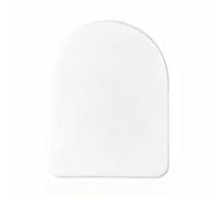 U-Shaped Toilet Seat Soft Close, PP Toilet Lid with Quiet-Close Hinges, Easy Clean Bathroom Seat for Universal Toilet Replacement(U-Shaped Large)
