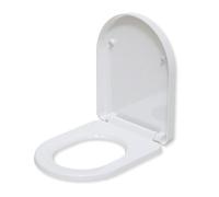 U-Shaped Toilet Seat, Soft-Close Toilet Lid, Quick-Release Toilet Seat, Bathroom Cuvette Toilette Replacement for Home and Bathroo