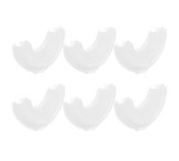 U Shaped Toothbrush Replacement Heads Silicone 6pcs for 2-6 Years