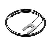 U-Shaped U Slot Optical Fiber Sensor Optic Switch High Sensitivity Through-Beam for Self-Ahesive Label Detection(FU-1220 - Amplifier)