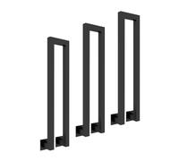 U-Shaped Wrought Iron Stair il for Indoor & Outdoor Wall-Mounted Transition Support for Stairs Porch Garden Attic Hallway - & Stylish