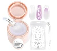 U-Shinein Cushion Gradient Painting Gel, Ombre Nails Aura Nails Full Coverage Precise Control of Each StrokeLong Lasting French Manicure Soak Off UV LED DIY Nail Art, 16