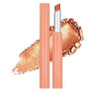 U-Shinein Glitter Eyeshadow Stick, Holographic Chrome & Multichrome Chameleon Stick, Longlasting & Waterproof Shimmer Rich Color Vibrant Orange