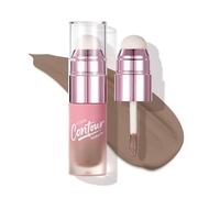 U-Shinein Liquid Concealer Highlighter Matte Face&Eye Brightener for Cool Tones,Lightweight&Moisturizing,Waterproof Long-Lasting Cream Contour Stick with Blending Sponge 3#COLD GRAY