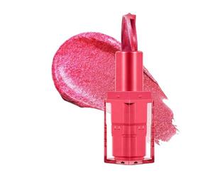 U-Shinein Star Spiral Shine Lipstick,Lip Stain with Pearly Glitter, Long Lasting&Smooth Shimmer Lip Tint,Nourishing Lipstick with Gloss Finish Amber Glazed Orange