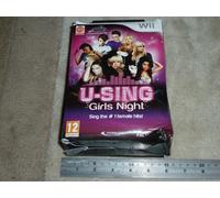 U-SING GIRLS NIGHT BOX SET NINTENDO WII BRAND NEW GAME 2 USB MICROPHONES KARAOKE