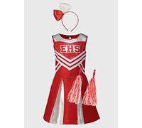 U.T Officially Licensed High School Musical Cheerleader fancy dress costume Age 3-4 years, Red