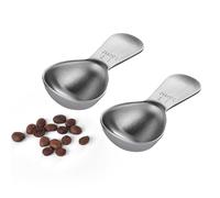 U-Taste 18/8 Stainless Steel Coffee Scoop, 15ml, Set of 2, Silver