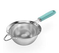 U-Taste 18/8 Stainless Steel Kitchen Mesh Sieve, 14cm, Aqua Sky