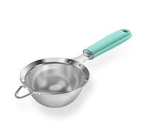 U-Taste 18/8 Stainless Steel Kitchen Mesh Sieve, 9.9cm, Aqua Sky