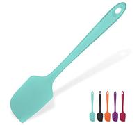 U-Taste Extra Large Silicone Spatula, 315℃ Heat Resistant, Aqua Sky | 35.6cm Long Flexible Rubber Bowl Scraper, Seamless Stirring Cooking Scraping Baking Food Flipper for Kitchen Cookware